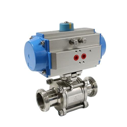 Pneumatically Actuated Pipe Ball Valve
