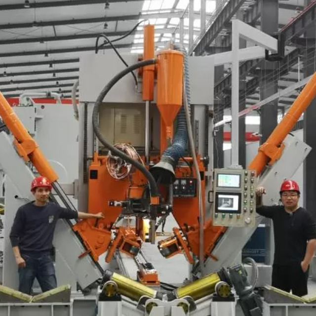 12m Pulse MIG CNC Pole Shut Welding