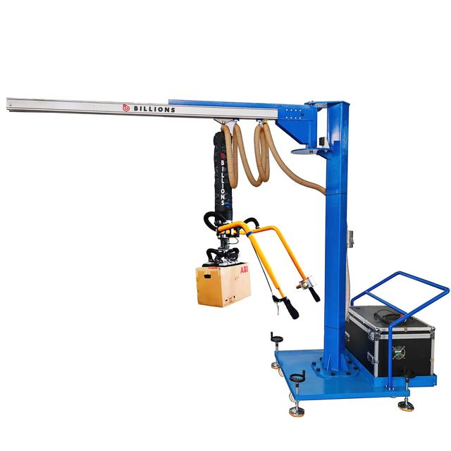 Portable Mobile 50kg 60kg Jute Paper Bag Vacuum Lifting Device and Carton Box Handling Vacuum Hose Pipe