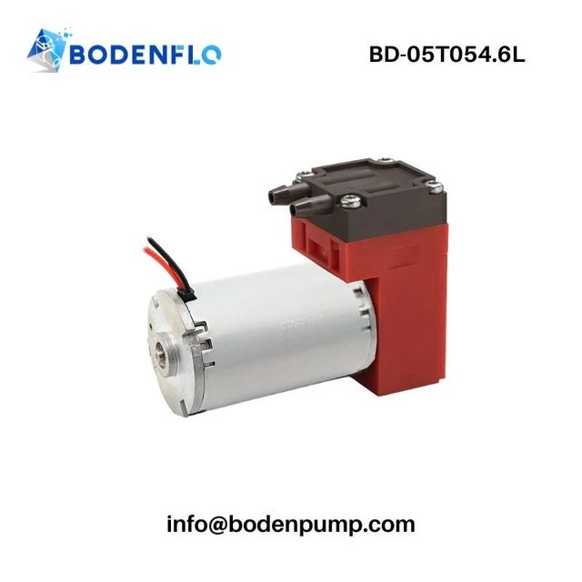 Miniature Diaphragm Pumps 12V 24V 4.6L Chemic Resistant Lab Vacuum Pump -72KPA BD-05T054.6L