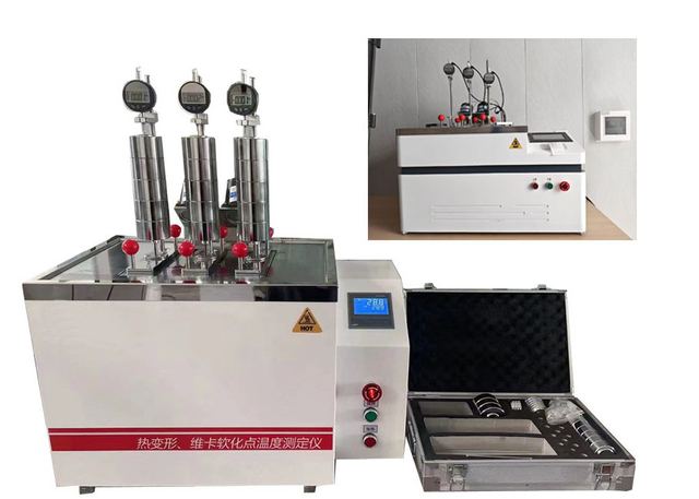HDT VICAT Testing Machine for Plastic Thermal Deformation & Softening
