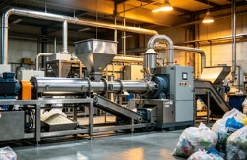 PVC Powder Film Extrusion Machine with 7.5kw/11kw Motor