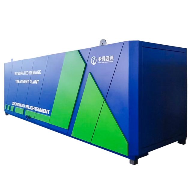 Sludge Dewatering Intelligent Integrated Wastewater Treatment Plant Septic Tank