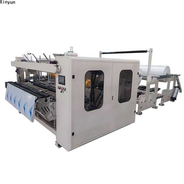 Low price hot selling toilet paper rewinding machine