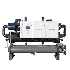 High-Efficiency 100HP Water Cooled Screw Chiller for Plastic Molding Equipment