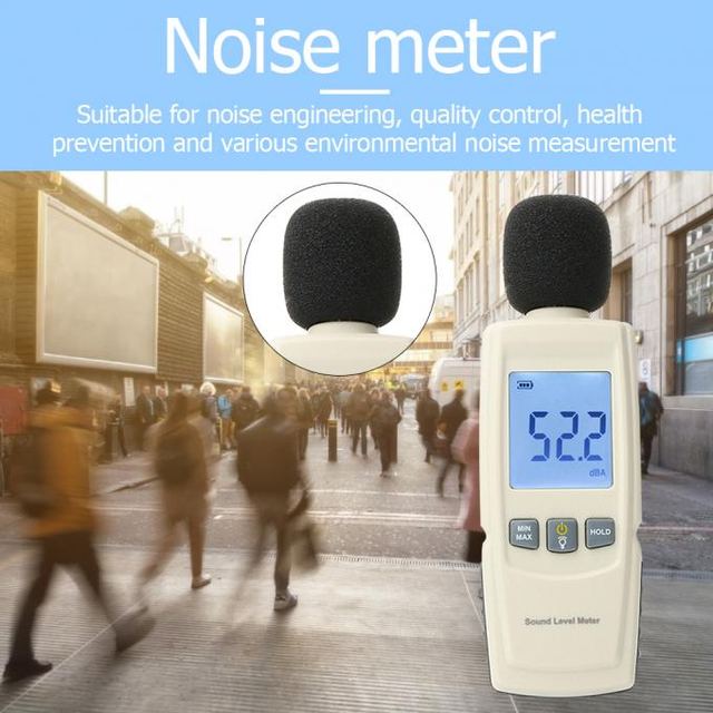 GM1352 High Precision 30~130 dBC Multi-Functional Sound Level Meter Noise Decibel Monitor
