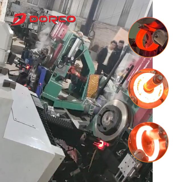 Bearing Ring Rolling Machine Manufacturers KUKA210 Robot Automatic Stacking