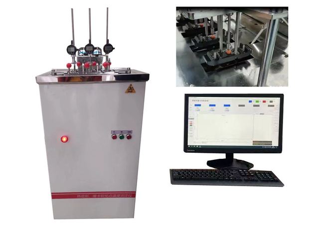 HDT VICAT Testing Machine for Heat Distortion & Softening Point Analysis