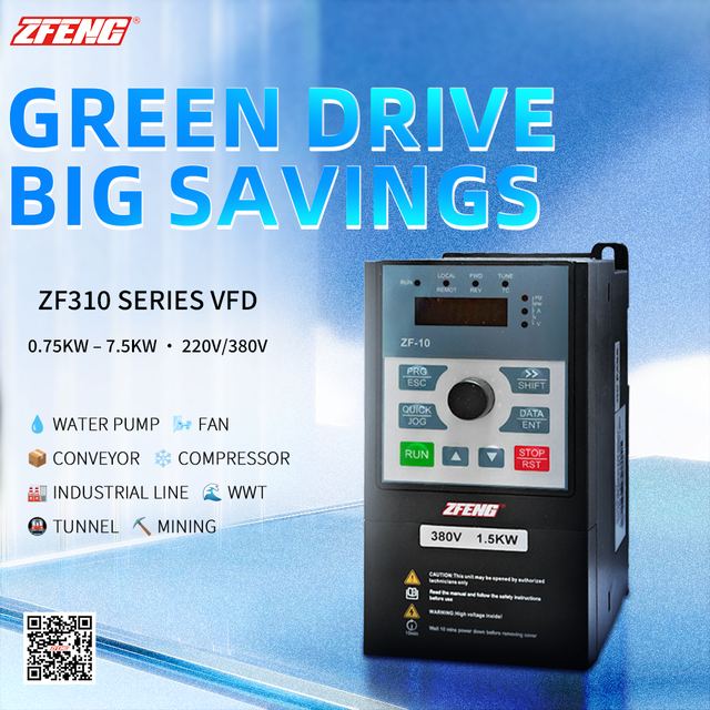 High Performance VFD Variable Frequency Drive For Industrial Motor Control