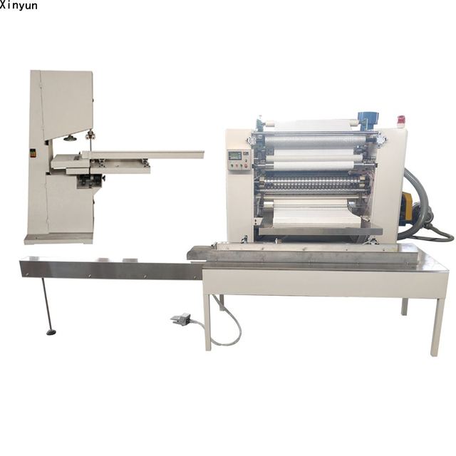Semi automatic N fold hand towel paper machine production line