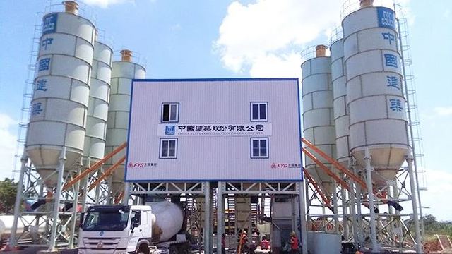 HZS60 Concrete Mixing Plant