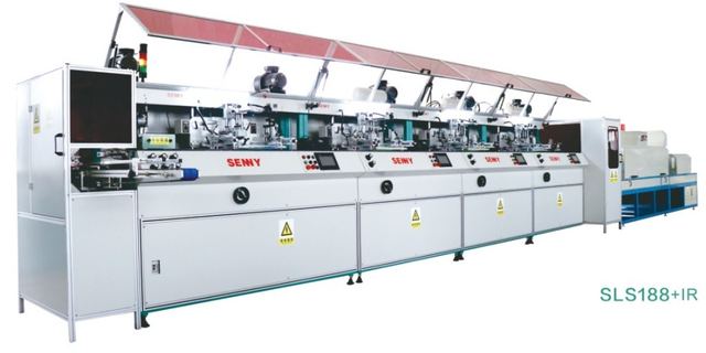 1-8 Color Bottle Screen Printer For Plastic Bottles And Cans With Servo Motor