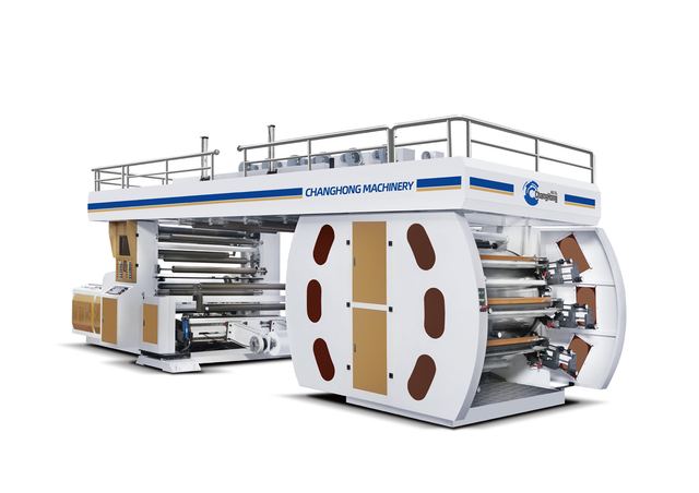 Supply ODM 4 6 8 Colour Simple Automatic Multiple Colors Flexographic printing machine