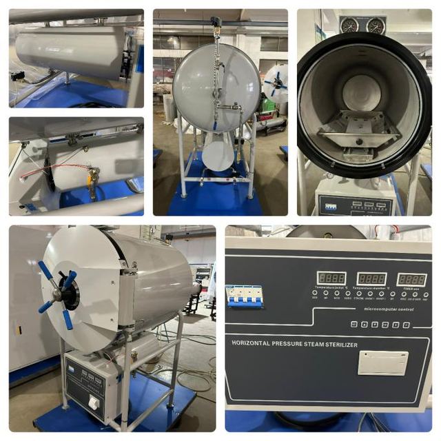 500L Front Loading Autoclave Digital Display Control 380v 50hz Three Phase