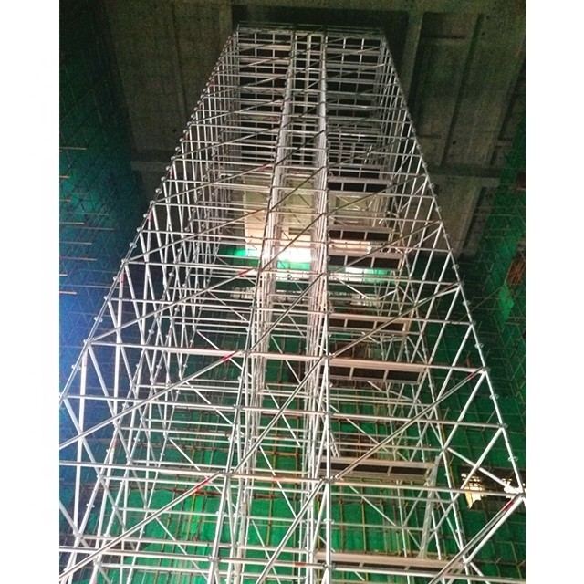 Aluminium Lightweight Birdcage Scaffolding , Mobile Scaffold Tower For Easy Access