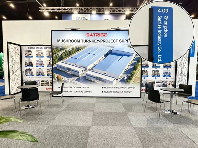 Meet Satrise Industry at Dutch Mushroom Days 2026 (Booth 4.09)