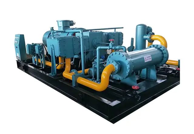 Helium compressor for industry
