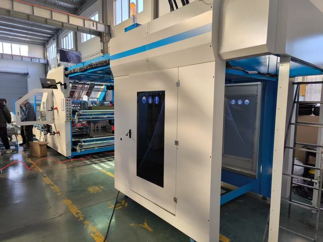 High Speed 5ply Flute Laminating Machine with Servo Control