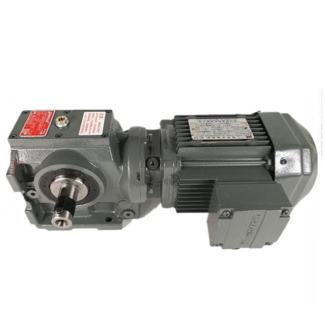 Parallel Shaft Bevel Helical Gear Reducer Gearbox Motor 3kw 80kg