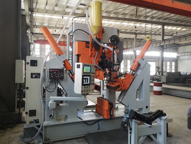 HM800/12000 light pole/high mast Welding machine/ light pole machine