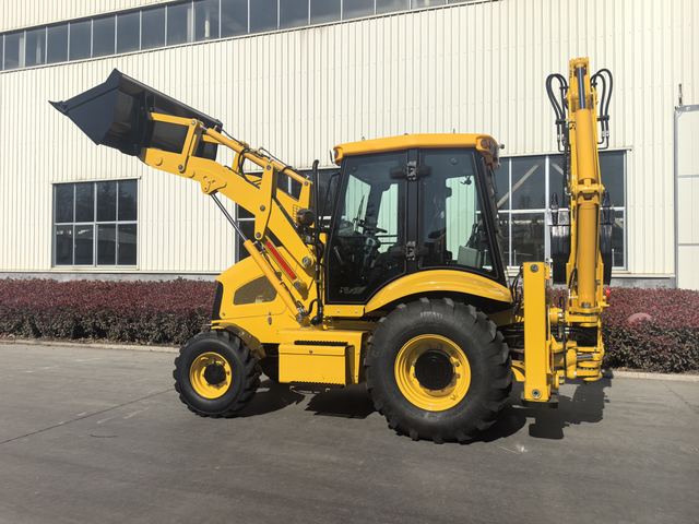 SHANMON 388T New Backhoe Loader for Sale --Ideal for Earth Excavation, Material Handling and Site Leveling