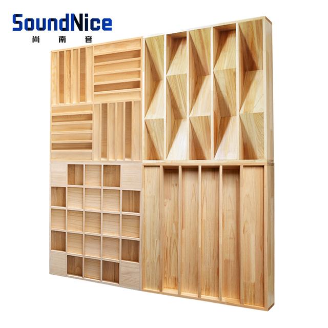 Sound Diffuser Wooden Acoustic Diffuser Panel