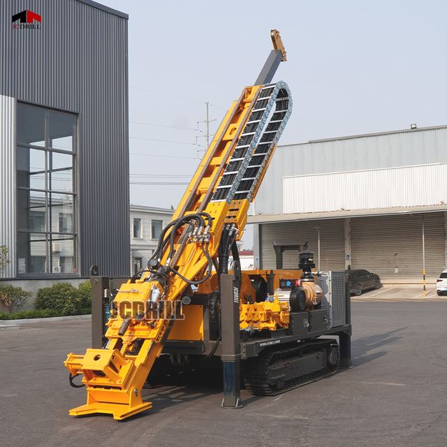 Manual Remote Control Operation Core Drill Rig with 450-1300N.M. Torque and 350-700-800m Drill Depth
