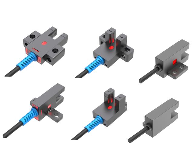 Optical Position Slot Sensors Pre Wired / Connector Type Fork Sensor