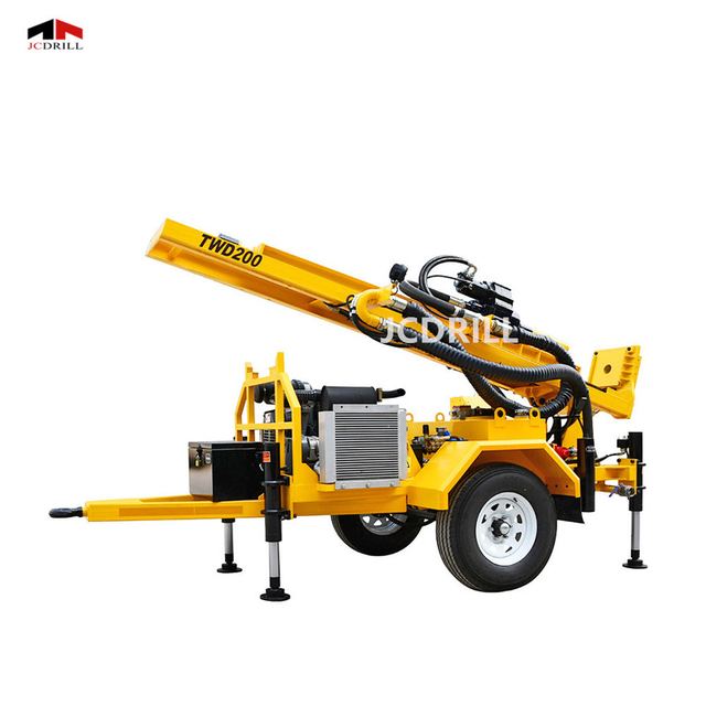 Versatile DTH Drilling Method Water Well Drilling Rig with OK OEM and Crawler Mobility