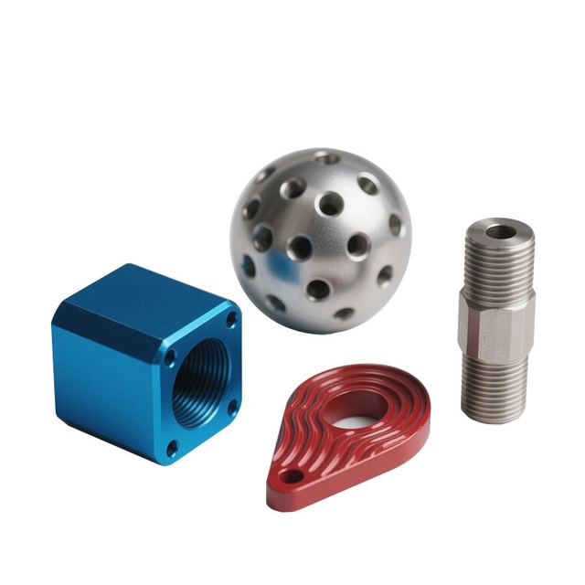 Color Cnc Machining Aluminum Parts Microphone Shell