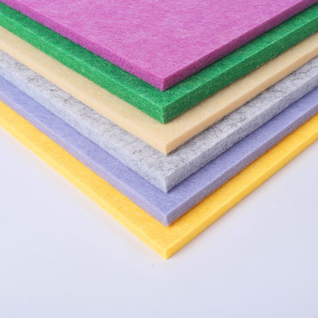 High Density Sound Proof Panels PET Acoustic Wall Panels