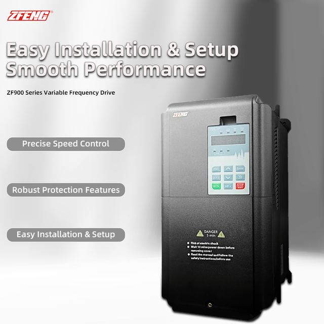 7.5-800kW Variable Frequency Drive (VFD) with Vector Control for Energy Saving Motor Speed Regulation