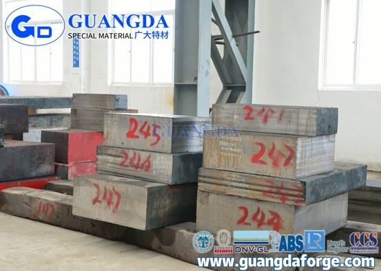P20 Steel 1.2311 Plastic Mold Tool And Die Steel Forging Finished