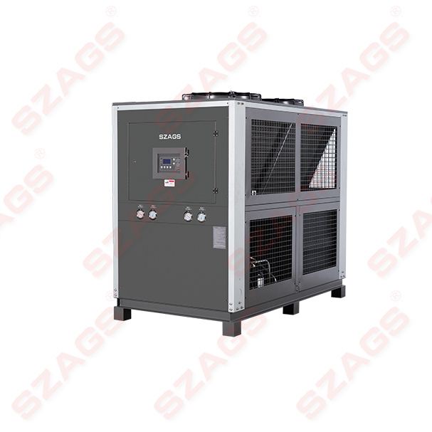Air Cooled Chiller Unit 20HP Industrial Water Chiller For Rubber And Plastic