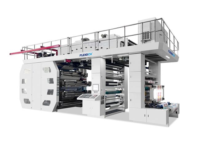 Supply OEM/ODM 4 6 8 10 Colors Central Impression Ci Type Flexo Printing Machine