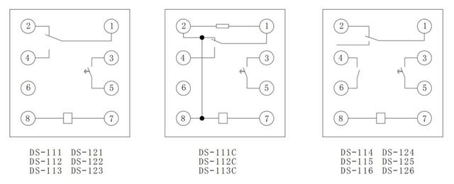DS-110, 120 time relay