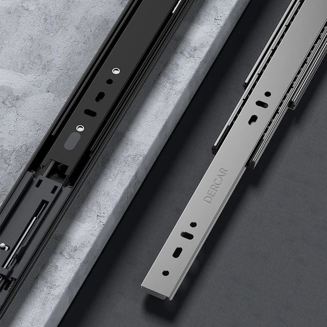 46mm Three-fold Ball Bearing Slides (Touch Open) 46-03-01