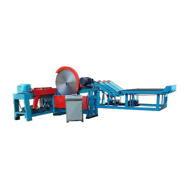 Automatic Log Cutting Saw / Automatic Feeding Crosscut Saw for Logs