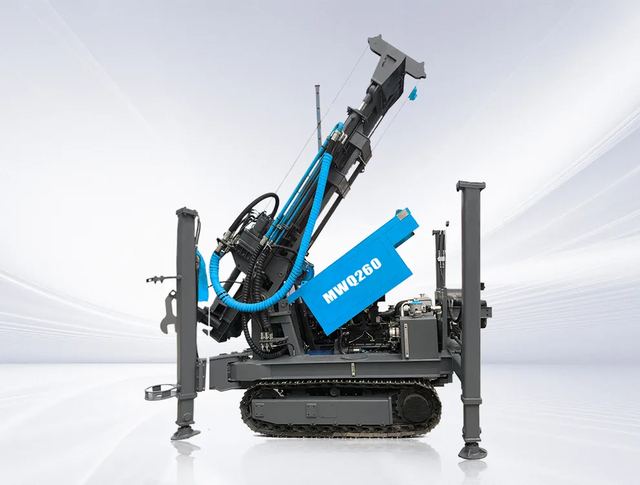 MWQ260 260m Crawler Water Well Drilling Rig