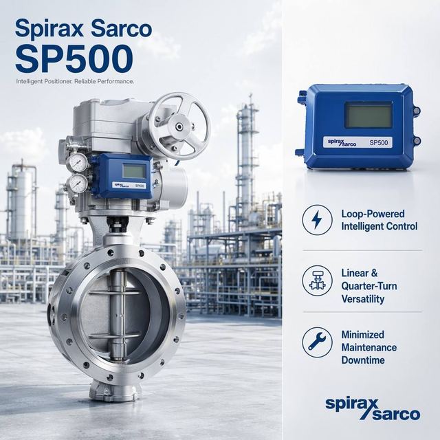 Brand New Spirax Sarco SP500 Smart Positioner With Chongqing Chuanyi Automation
