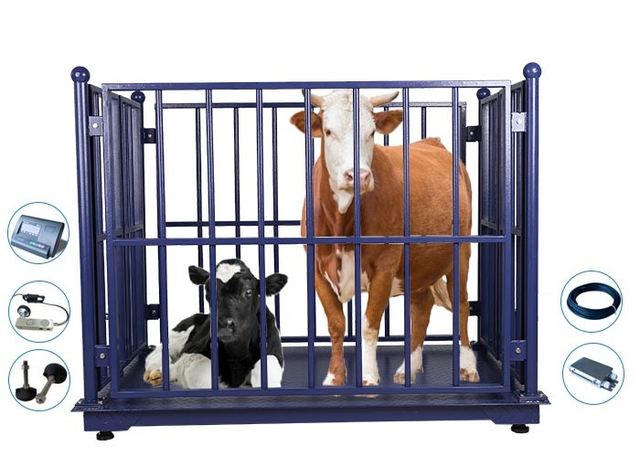 ZEMIC 3 Tons Digital Cattle Weighing Scales With