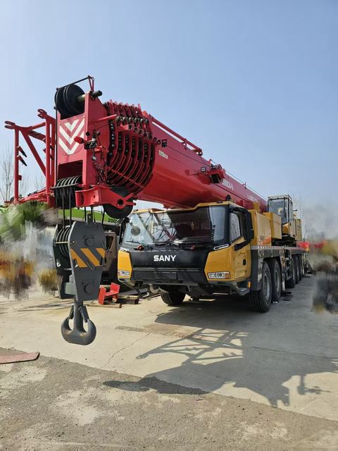 2025 Mobile Truck Crane For Sale SANY 200 Tons Direct Source Max Working Height 80 Meters