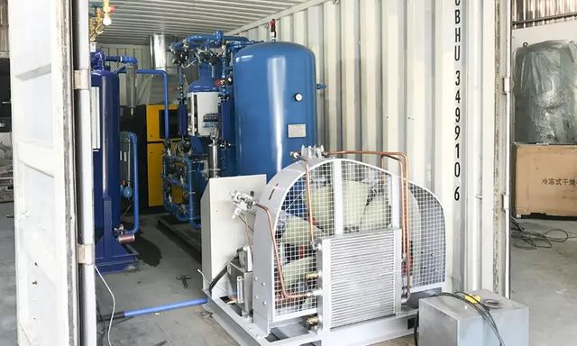 Containerized PSA Oxygen Generator