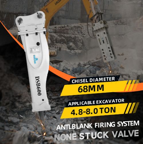 Excavator Hydraulic Breaker 140mm Wide