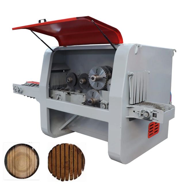 Log Multi-blade Ripsaw