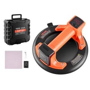 VEVOR Electric Suction Cup, 203 mm Vacuum Glass Gripster with Digital Display for Suction Power & Battery