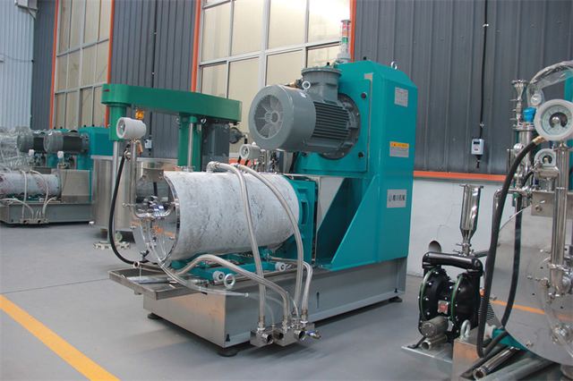 WMS Series 100L Bead Grinding Machine High Flow Horizontal Bead Grinder