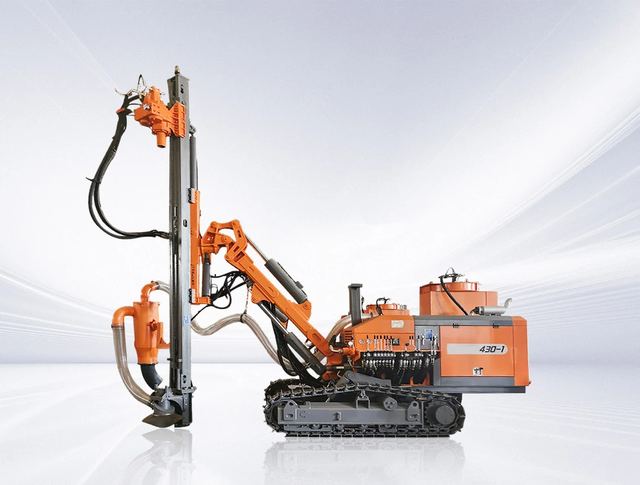 Split Open Pit Dth Drilling Rig ZGYX430-1