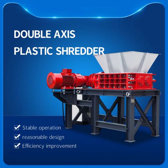 Double axis shredder