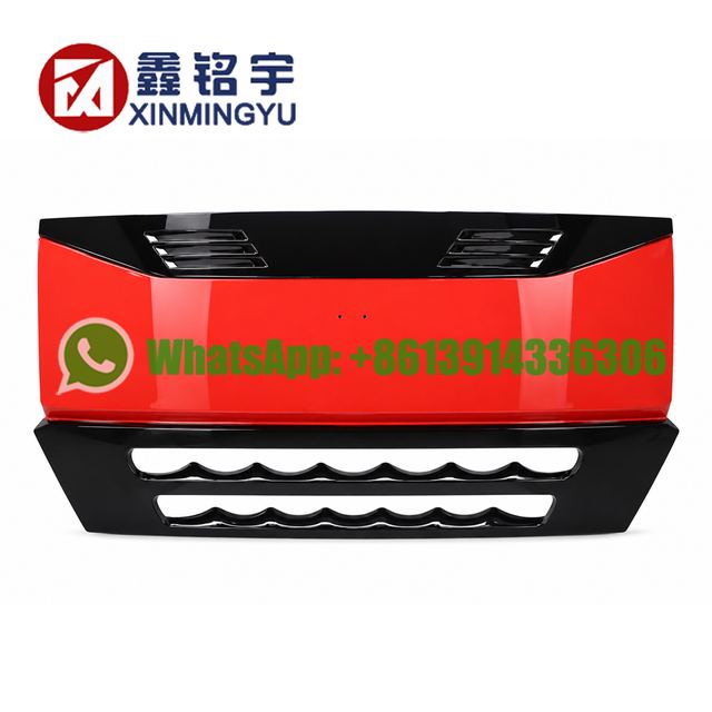 Sinotruk HOWO A7 Front Panel Assembly WG1664110011 ABS Plastic Truck Cabin Radiator Mesh Replacement